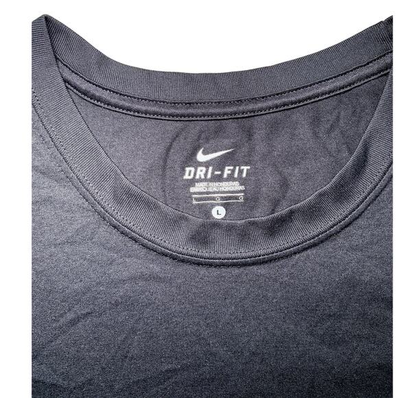 Nike Women's Dri-FIT Black Workout Top - Breathable - Picture 4 of 8